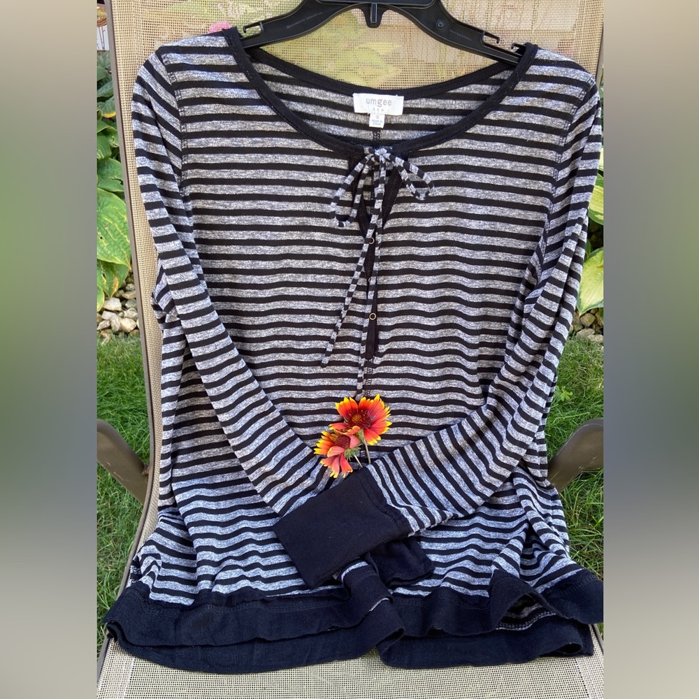 VGUC Umgee USA Sz-S Comfy Girl Style w/Long Sleeves-Warm/Soft Cotton/Poly Blend🎄 - Picture 9 of 17